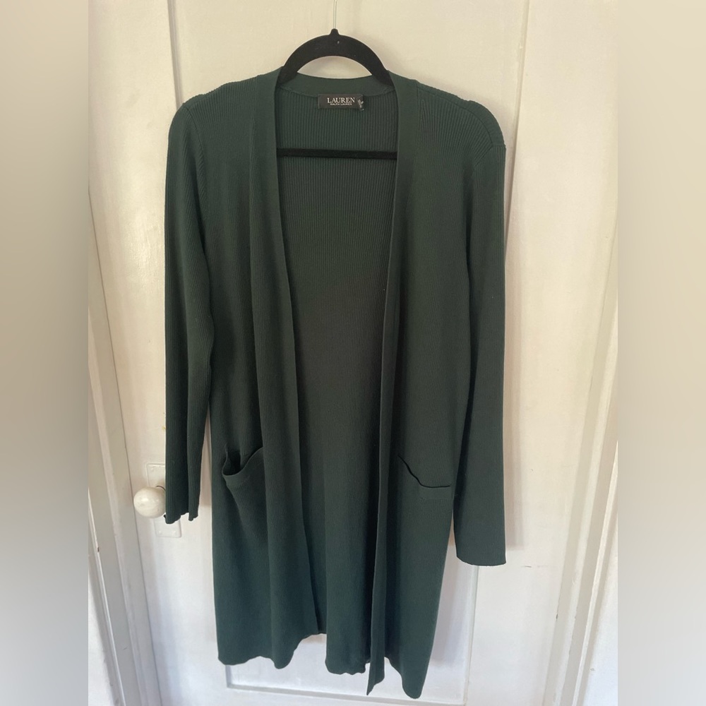 Ralph Lauren Green Cardigan